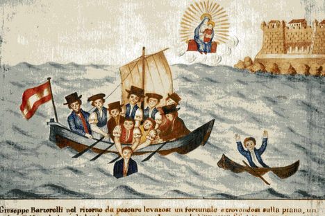 Ex-voto at Santuario di Montenero.