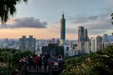 Panorama of Taipei City 