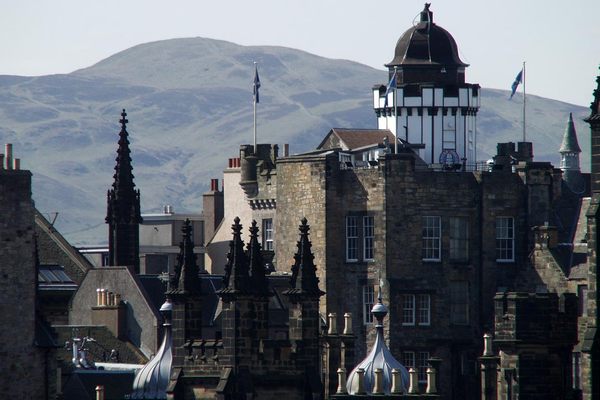 Edinburgh's oldest purpose built visitor attraction, The Camera Obscura on the Royal Mile