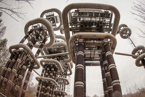 The Soviet Lightning Machine Abandoned in a Russian Forest