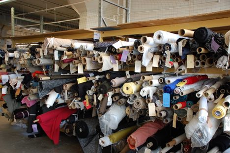 Materials at the warehouse.