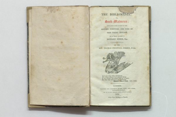 While not a real psychological illness, book collectors and bibliophiles described "bibliomania" as a medical condition. 