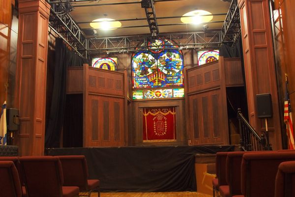 Off Broadway theater space at The Actor’s Temple 