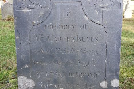 Grave of Martha Keyes