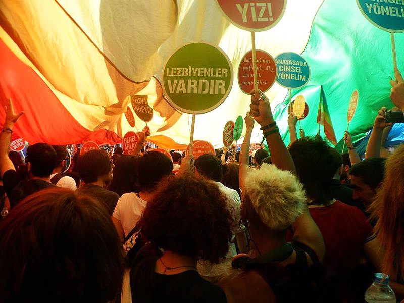 Istanbul Gay Pride Parade, 2012.