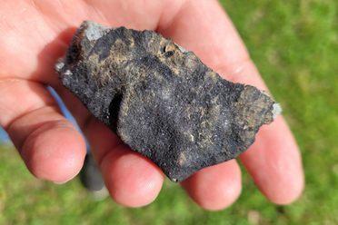 When it comes to meteorite hunting, Vargas says, “I love it. I love all this stuff.”
