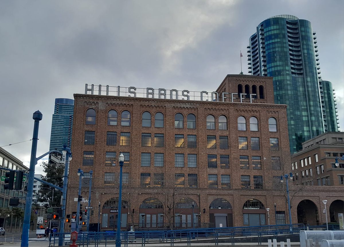 Hills Bros. Coffee Sculpture San Francisco, California Atlas Obscura