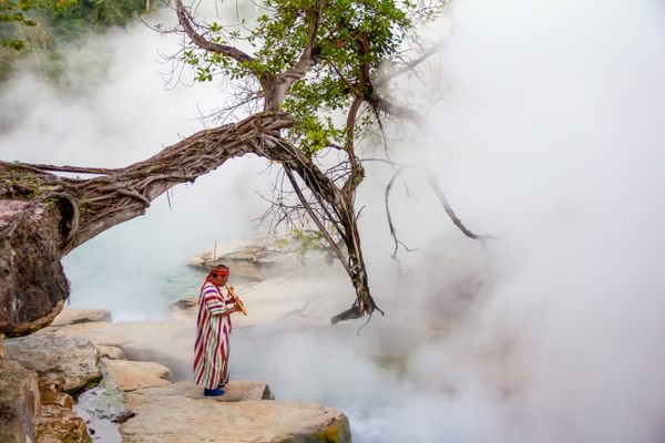 The Boiling River.