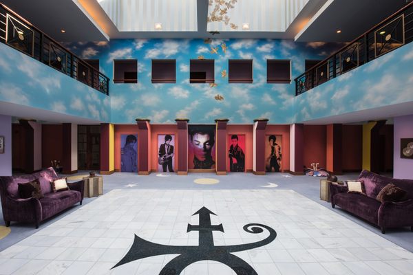 The Atrium where you can hear the sounds of Majesty and Divinity, Prince’s doves.