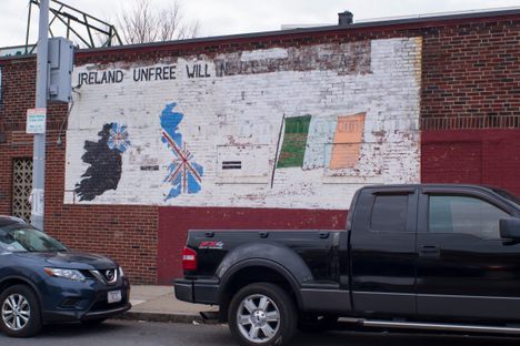 Ireland Unfree Will Never Be At Peace Mural