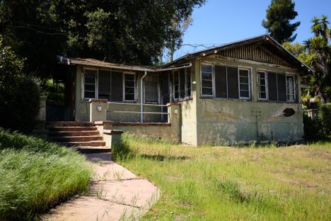 A cottage on the Barlow Respiratory Hospital grounds in 2021. 