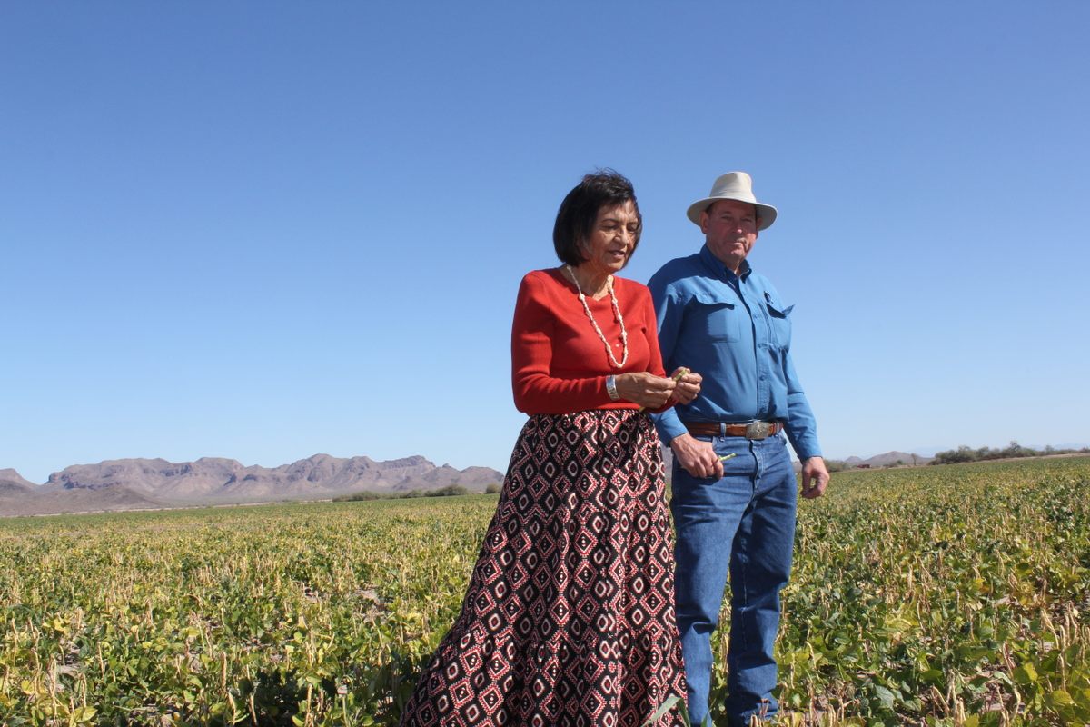 Ramona and Terry Button have farmed traditional foods since the 1970s.