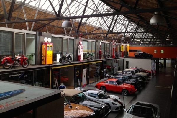 Classic cars in Classic Remise.