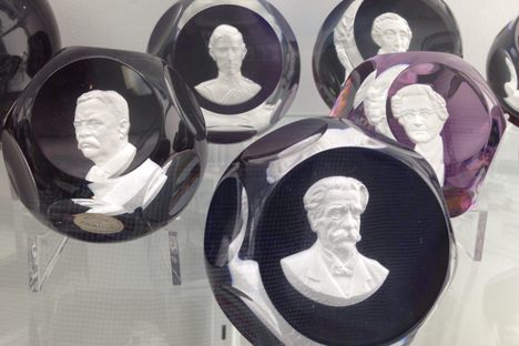 Evangeline Bergstrom Paperweight Collection.
