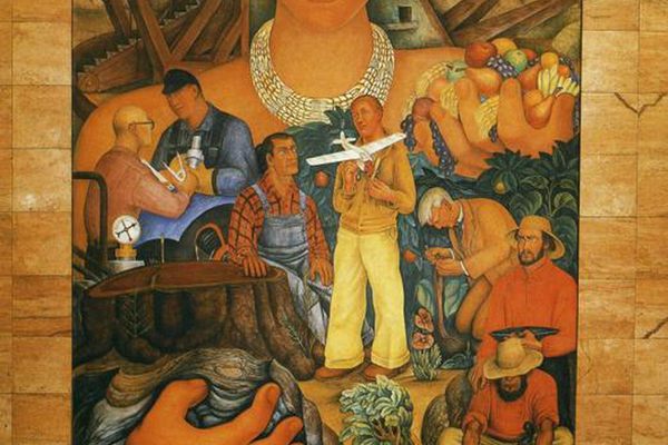 Diego Rivera’s “The Allegory of California” mural