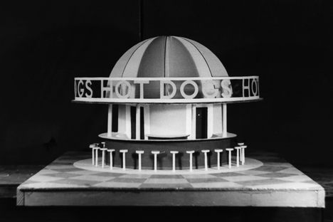 Hot Dog Stand for the New York World’s Fair, Unknown, c. 1939.