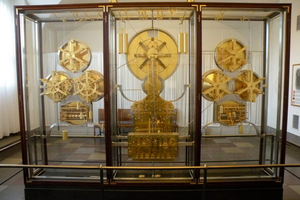 The front of the World Clock