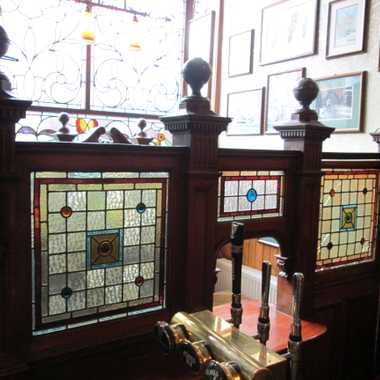 The bar, with the window to the snug.