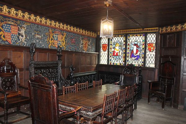 Old Council Chamber in the guildhall.