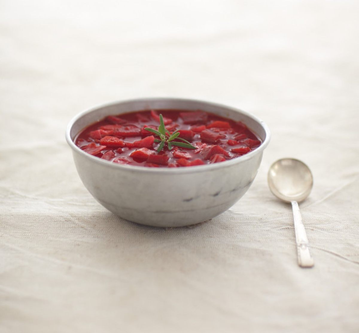 Wendy's borscht, with a Canadian twist: the addition of maple syrup.