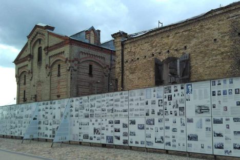 Memorial photo board