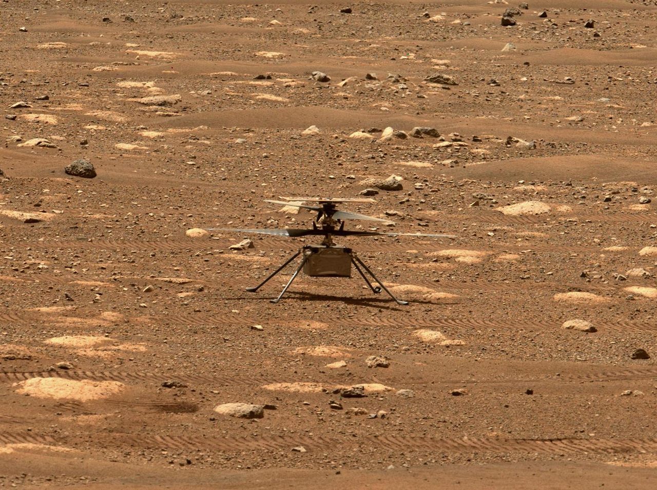 The Ingenuity Mars Helicopter was a test—and a first in the history of aviation