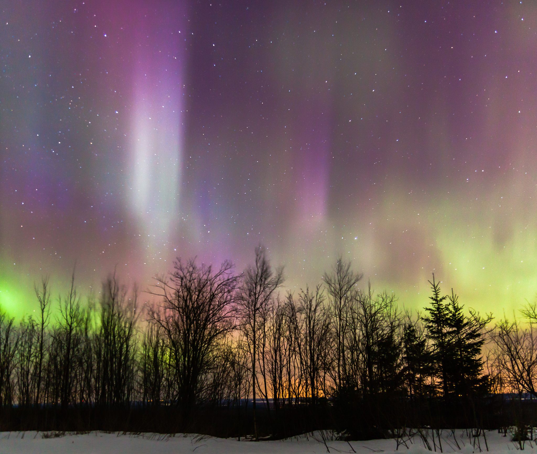 Northern Lights from Finland 