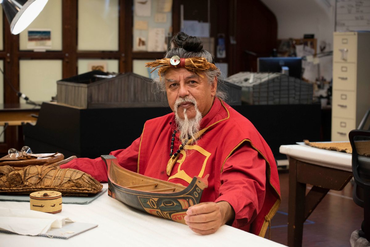 Nuu-chah-nulth artist and cultural historian Haa’yuups (Ron Hamilton), is cocurator of the multi-year project.