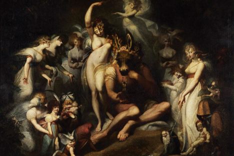 "Titania and Bottom" by Henry Fuseli. 