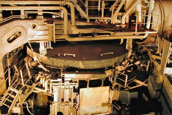 The furnace between Big Melt shows