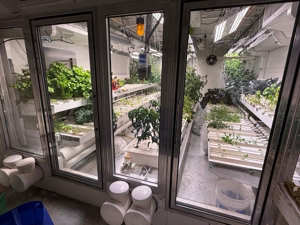 South Pole Growth Chamber in Antarctica