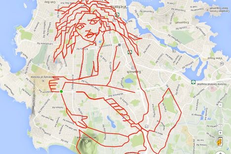 GPS Doodles Turn Your Workout Into an Art Project