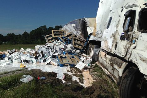 There Was a 'Shocking and Unprecedented' Paint Spill on Indiana's Toll Road