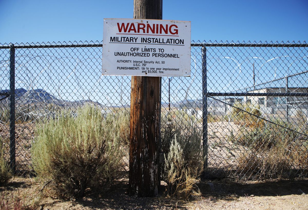 The U.S. Air Force's Nevada Test and Training Range contains a facility popularly known as Area 51. The secrecy around it has attracted countless theories.