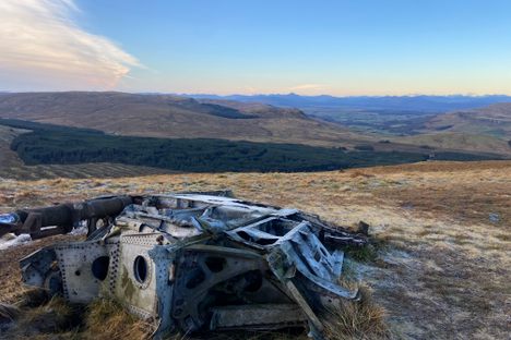 Meikle Bin Plane Crash Site