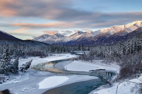 The Salmon River in North Fork, Idaho.