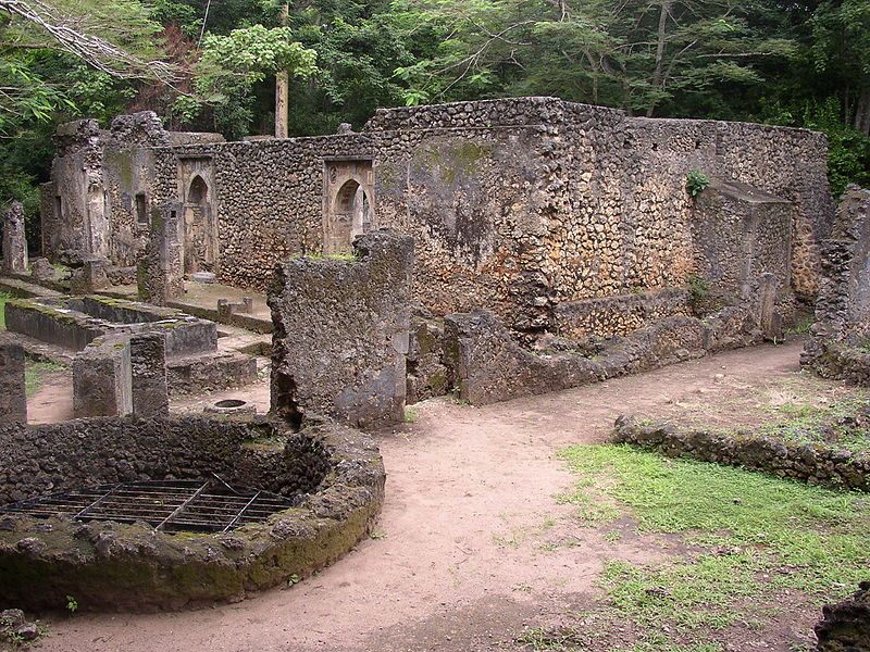 Ruins of the Great Mosque.