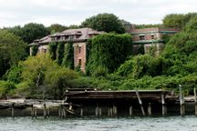 The remains of Riverside Hospital at North Brother Island