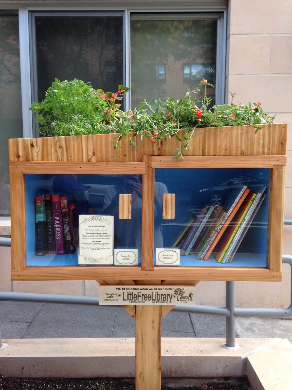 28 new free library boxes have been installed in NYC's community gardens