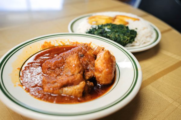 Slow-braised meats form the basis for the stews here.