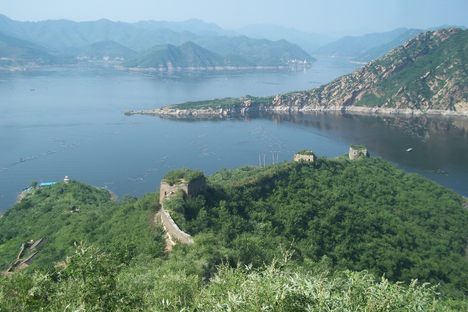 Submerged Great Wall of China