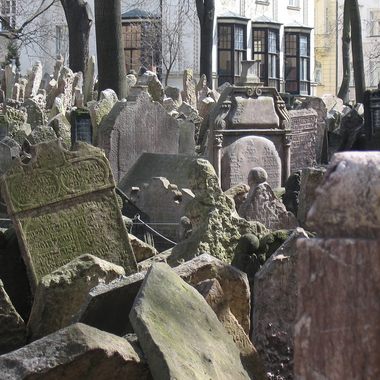 Old Jewish Cemetery of Prague.