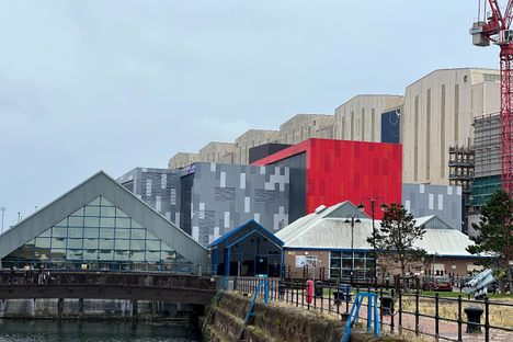 Entrance to the dock museum 