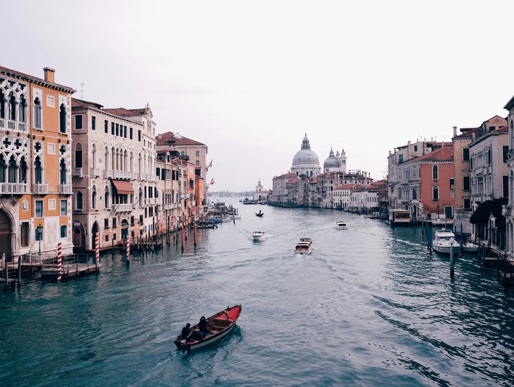 A view of Venice's Grand Canal.