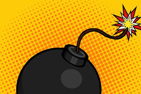 Why We Picture Bombs As Round Black Balls with a Burning Wick