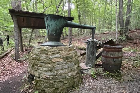 Blue Blazes Whiskey Still