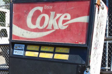 The Mystery Soda Machine as of July 5, 2017