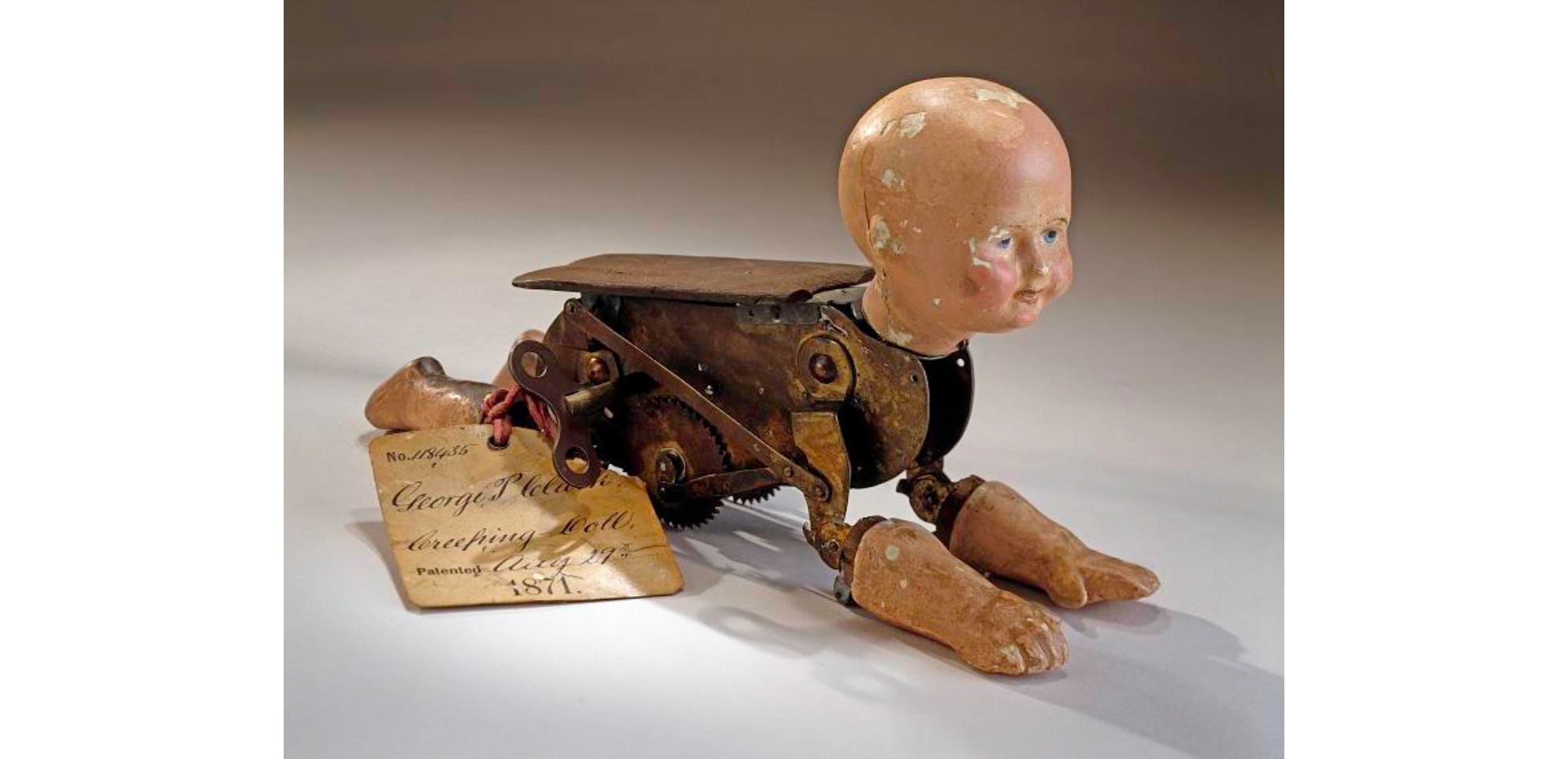 The creeping baby doll is creepy, all right.