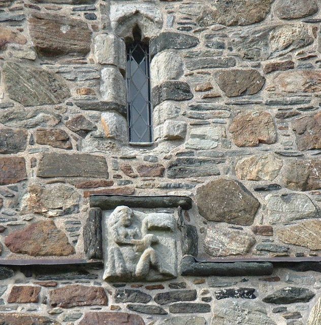 This Sheela-na-gig, carved on Scotland's Rodel Church, survived the purge.