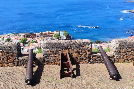 View of Cidade Velha from the fortress.